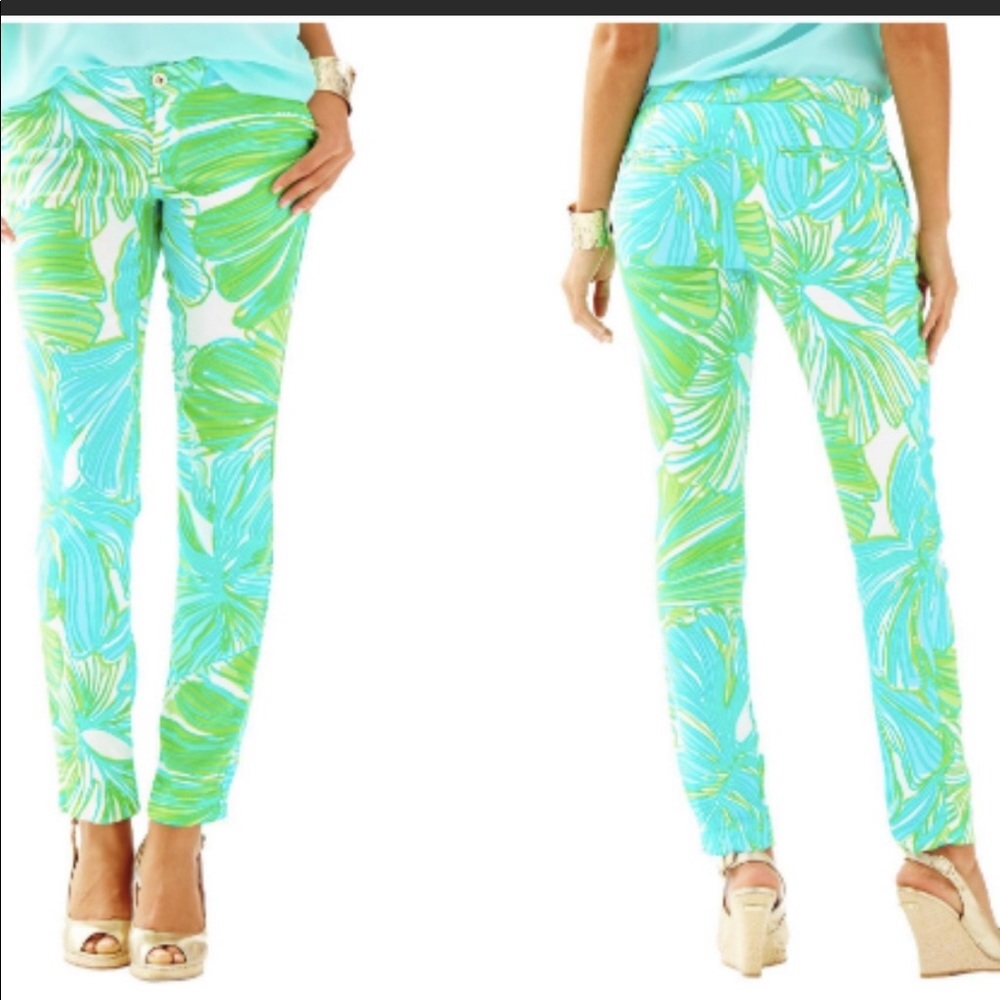 Brand NWT LILLY PULITZER size 0 Alina pants